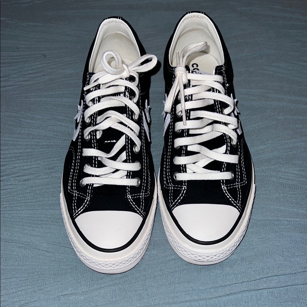 Converse Black and White All Star Sneakers